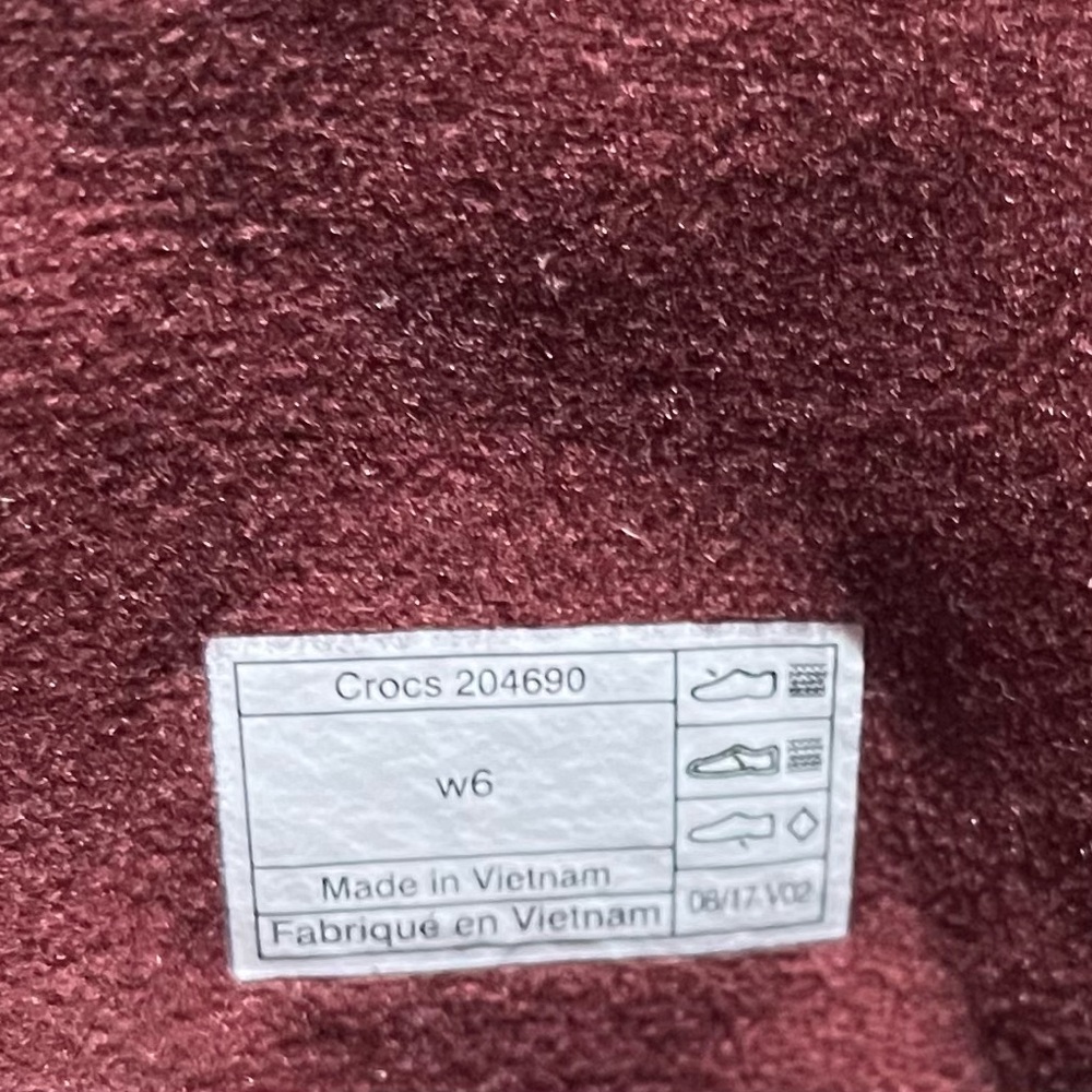 CROCS Women's Waterproof Boots - Burgundy - Picture 5 of 5